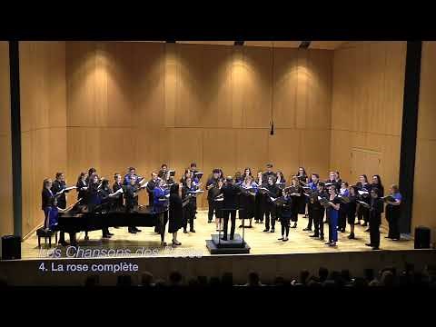 Les Chansons des Roses (complete) - Morten Lauridsen - UWF Singers, Dr. Peter Steenblik