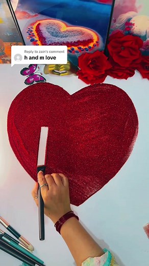 Couples Handprint Painting Ideas for Cute Romantic Videos