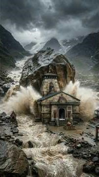 “Kedarnath Temple Ka Sach! 🤯 2013 Flood Me Kaise Bacha Yeh Mandir? | Ancient Engineering Mystery”