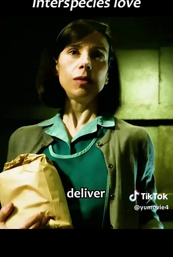 A mute cleaning woman falls in love with a captive river god #movie #fyp #fouryou #usa #theshapeofwater