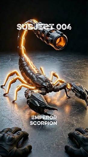 What if a scorpion's tail was a weapon system ?🏹🦂 #shorts #exoskeleton #scifi