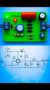 12 V battery charger circuit #electronics #circuit #diy #diyprojects #electronic_engineering_world | Electronic Engineering World