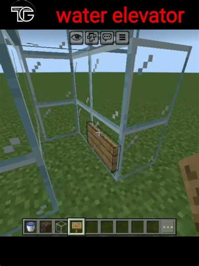 how to make water elevator in minecraft | #shorts #minecraft #gaming #techgaming