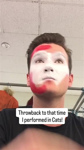 Throwback to Playing Macavity in Cats Musical Timelapse