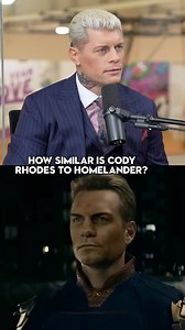 196K views · 2.4K reactions | How similar is Cody Rhodes to Homelander? #wwe #codyrhodes #wrestling | Chris Van Vliet | Facebook