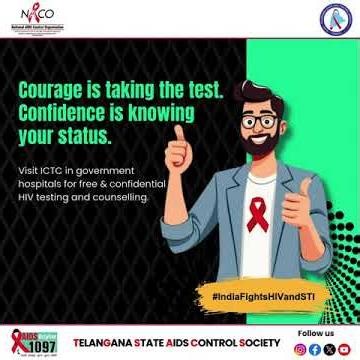 Courage is taking the test Confidence is knowing your status