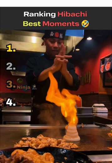 They are crazy for REAL 😭🤣#ranking #hibachi | hibachi