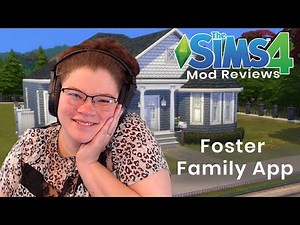 FOSTER FAMILY APP 👪 | The Sims 4 Mod reviews!