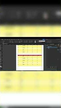 👍InDesign table style #table #style