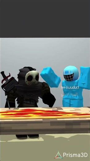 My very first best animation i could do in prisma 3d #3danimation #meme #roblox #forsaken