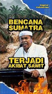 BENCANA SUMATRA TERJADI AKIBAT SAWIT & PENGGUNDULAN HUTAN, DEDI MULYADI KASIH PAHAM #kdm #gubernur