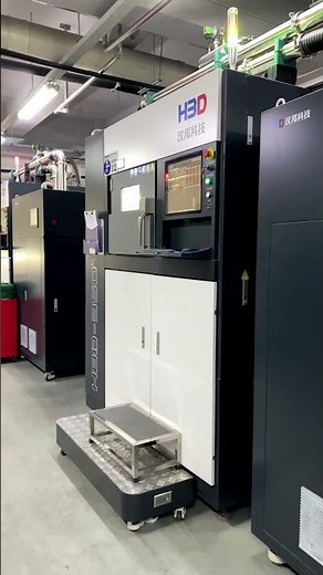 SLM metal 3D printing machine working #shorts