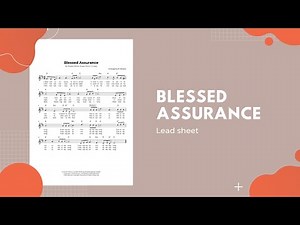 Blessed Assurance Sheet Music