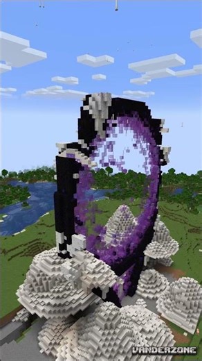 This 493,000 Block Portal Builds Itself... 😱 #shorts