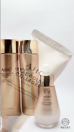 AHC Vital Golden Collagen Youth Total Care Set/5 Items/Wrinkle/Glow/Anti Aging