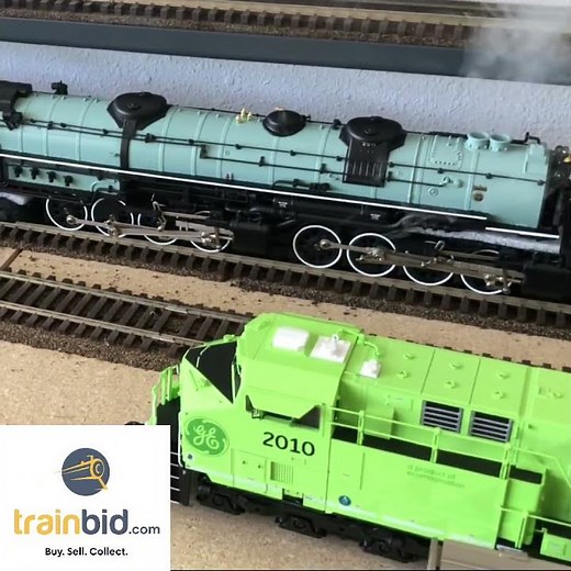 Trainbid.com Presents Lionel Legacy DMIR EM1 Steam Locomotive