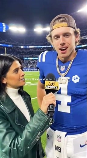 Colts Backup QB won't miss Grandpa #nfl #comedy #colts #shorts