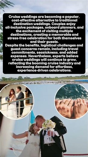 “Say ‘I Do’ at Sea: The Rise of Cruise Weddings”