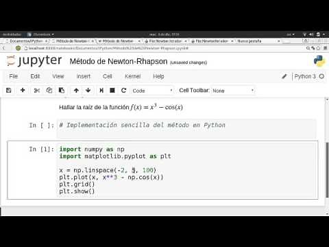 Método de Newton-Rhapson con Python