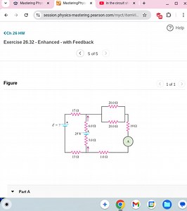 Mastering PhysMasteringPhysiIn the circuit shsession.physics... | Filo