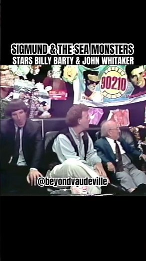 Sigmund & The Sea Monsters stars Billy Barty & John Whitaker perform a song @beyondvaudeville