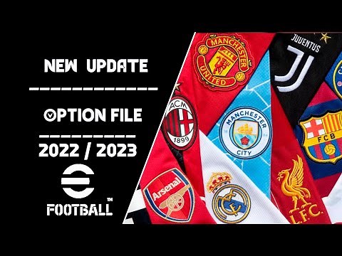 PES 2013 | New Update • Option File • 2022 / 2023 • HD