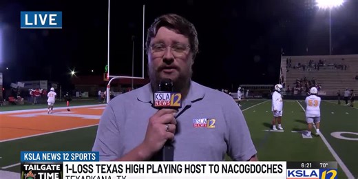 KSLA is live in Texas and Shreveport ahead of football games Nov. 7, 2025
