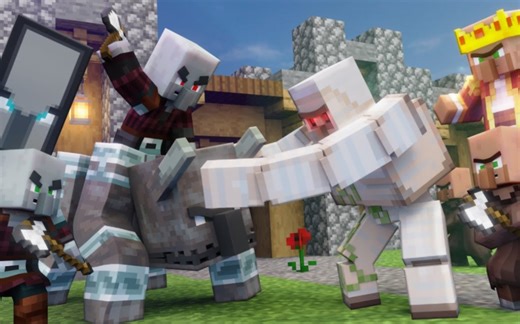 我的世界动画 Villager VS Pillager: A History |PART 1|