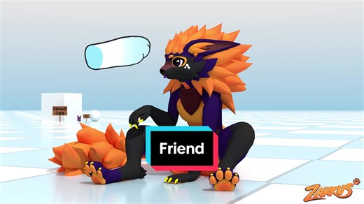 Mysterious Friend #animation #furry #novabeast | Animation