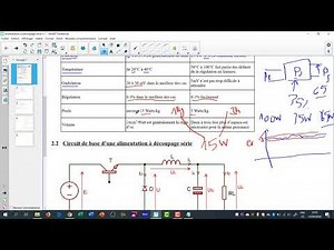 Circuits de puissance : Alimentation à découpage série VIDEO # 1