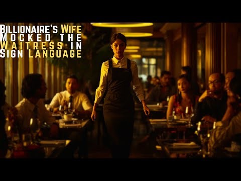 Billionaire's Wife Mocked the Waitress in Sign Language — She Didn't Expect a Response