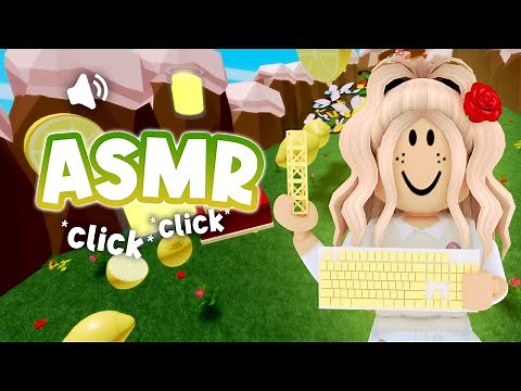 ROBLOX Rose Garden Obby but it's KEYBOARD ASMR... *VERY CLICKY* | #2