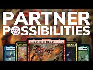 Partner Possibilities in Commander! | EDH | 1,540 Combinations | Magic the Gathering | Commander