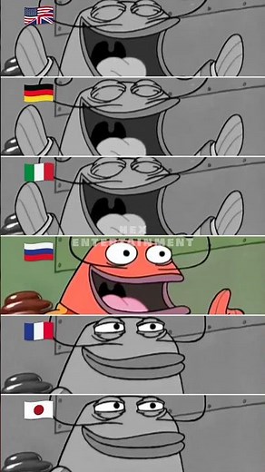 “MORE LIKE BELONGS IN THE TRASH!” in Multilanguage #spongebob