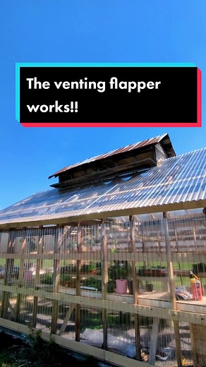 Ventilation Success in a Repurposed Sugar Shack Greenhouse
