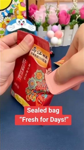 Viral Kitchen Gadget – Mini Heat Sealer You Need Now#BagSealer #FoodStorage