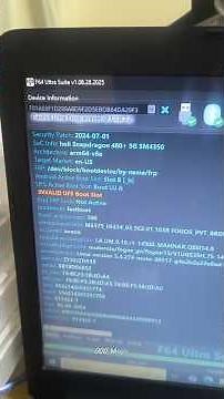 MOTOROLA G34 FOGOS FLASHEANDO CON F64 E INTENTANDO REPARAR DE MODO FASTBOOT #unlocktool #f64