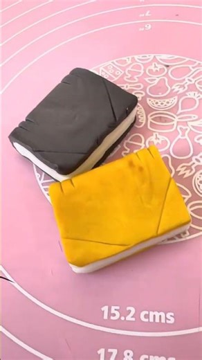 How to make book with fondant #shortsfeed #shortvideo #fondant #book #edibleart