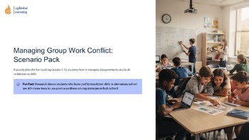 Managing Group Work Conflict Scenario Pack practical toolkit for