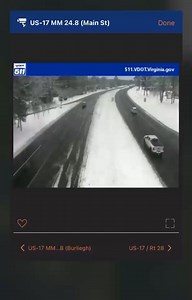 2.2K views | Road conditions vary across the Middle Peninsula, which received the most snow in our district. Crews are focusing on major roads, like Route 17, listed in minor condition. Minor = portions of the travel lanes could have snow or ice. You can check the latest road conditions and our traffic cameras at 511.VDOT.Virginia.Gov. If you must travel, please clear off ALL snow & ice from your vehicle | Virginia Department of Transportation | Facebook