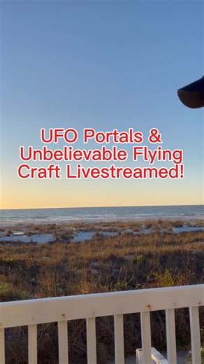 Ufowebcam on Instagram: "Ufos with unbelievable maneuvers and portal with objects flying in and out of it over the Gulf in Florida! We are about to launch our 24/7 livestream with a new commercial grade 4k high def camera with incredible infrared capabilities. Follow us you don’t want to miss this and all the exciting things we’re going to reveal! #ufo #alien #aliens #uap #ufos"