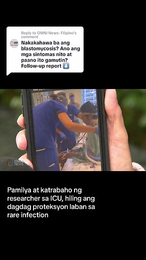 Replying to @OMNI News: Filipino Family and colleague of researcher currently in the ICU says there is lack of action from authority on warning the public on the risks of blastomycosis. Public Health Ontario on its latest report says 21 individuals caught the rare infection, with its last significant outbreak late 2021. Experts weigh in on its symptoms, severity, and what to do when being active in nature. #OMNIFilipino #OMNINews #FilipinosInCanada #Pinoy #Ontario #RareInfection #Parks #blastomy