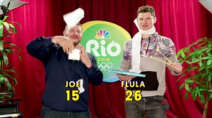 The tables get turned on Team USA when Flula Borg challenges them to play games of HIS choosing... | NBC Olympics & Paralympics