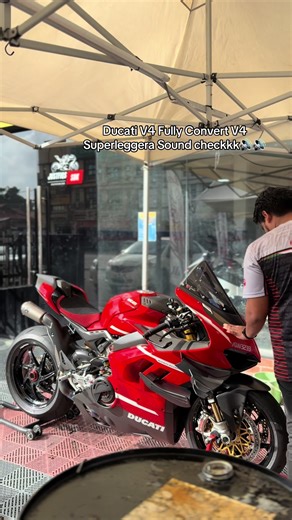 Ducati V4 Superleggera Soundcheck with Performance Parts