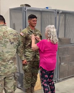 1.3M views · 3.4K reactions | Grandma pins soldier grandson ❤️ | Lessons Learned In Life | Facebook