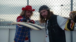 You know them as Olly and Jacob from On the bench, but what you may not know is that under the hair and mustaches, they're actually minor hockey coaches in Airdrie, Alberta who are trying to put the fun back in the sport. | Sportsnet