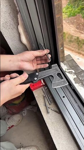 Window frame fitting process