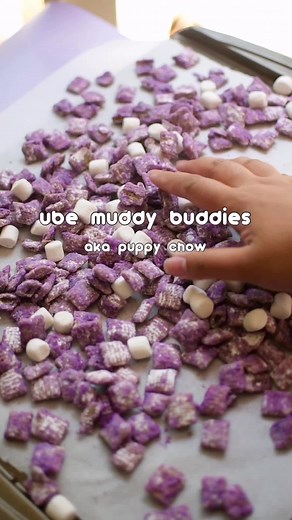 Ube Puppy Chow Recipe | Quick & Easy Snack Idea!