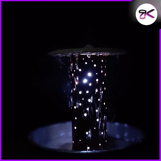 10K views · 120 reactions | Fountain of Light Made With PVC  #diy #lamp #pvc | RusticKraft | Facebook