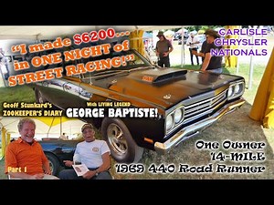 ONE OWNER 1969 Plymouth Road Runner 440 6BBL STREET RACING CHAMPION 14 Miles! Carlisle Chrysler Nats